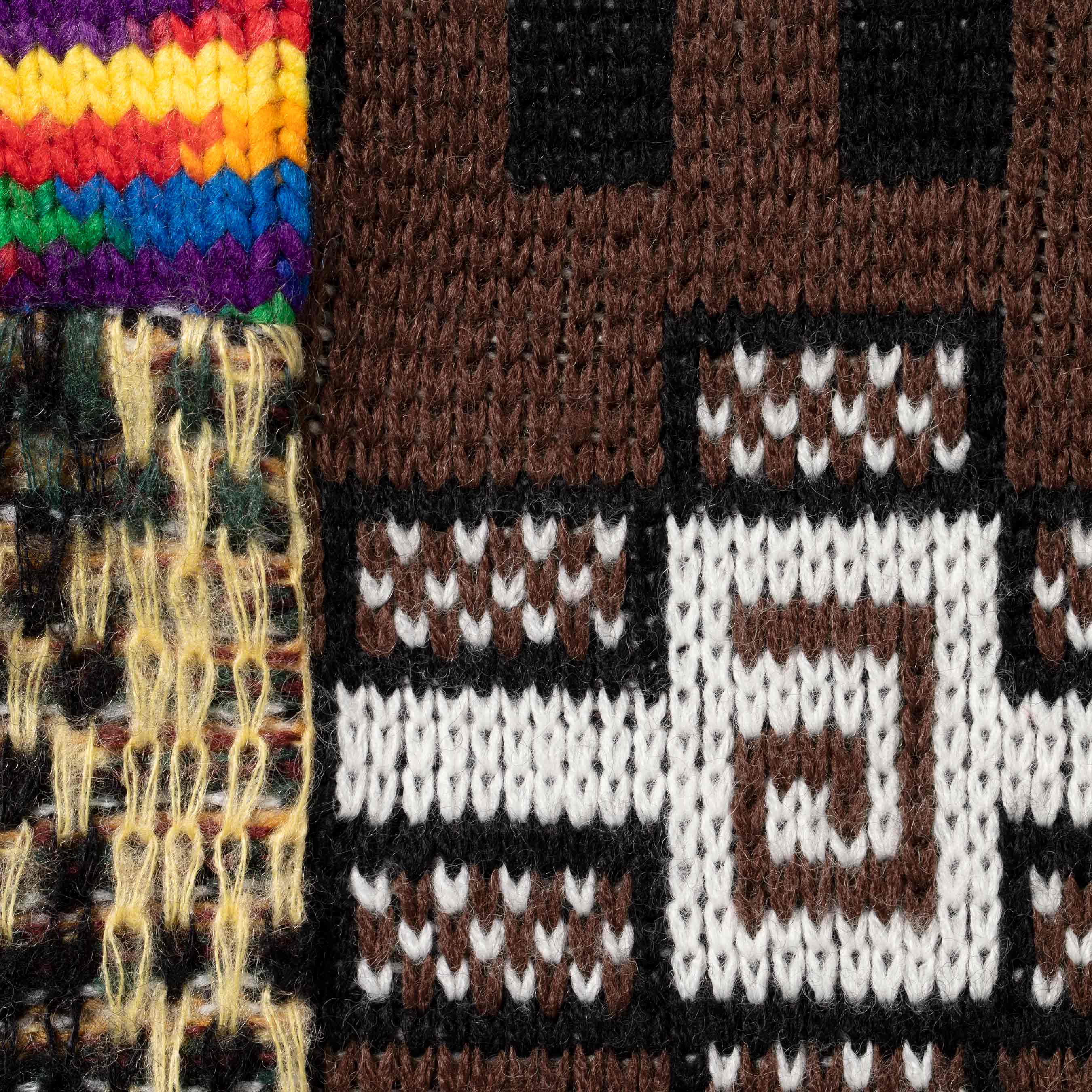 Patchwork Zip Up Hooded Sweater view 14